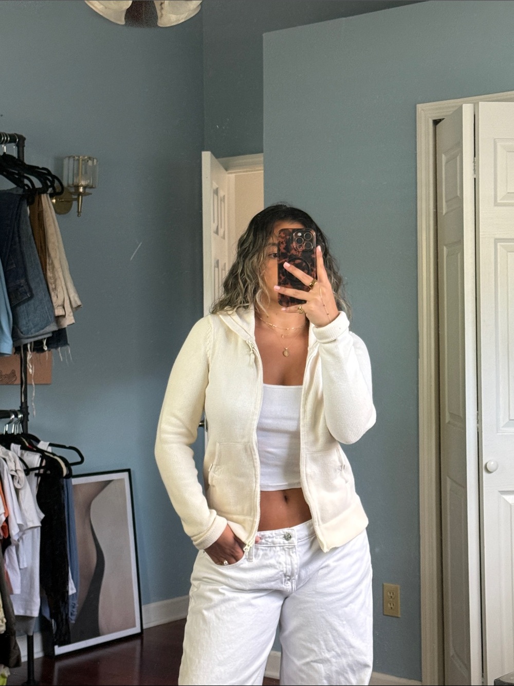 Vintage Women’s Zip Up Cardigan